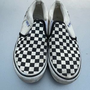 Checkered vans
